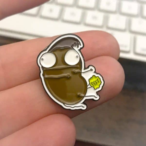 Pooty Potato Enamel Pin | Flying Farting Potato Enamel Pin | Farts are Funny