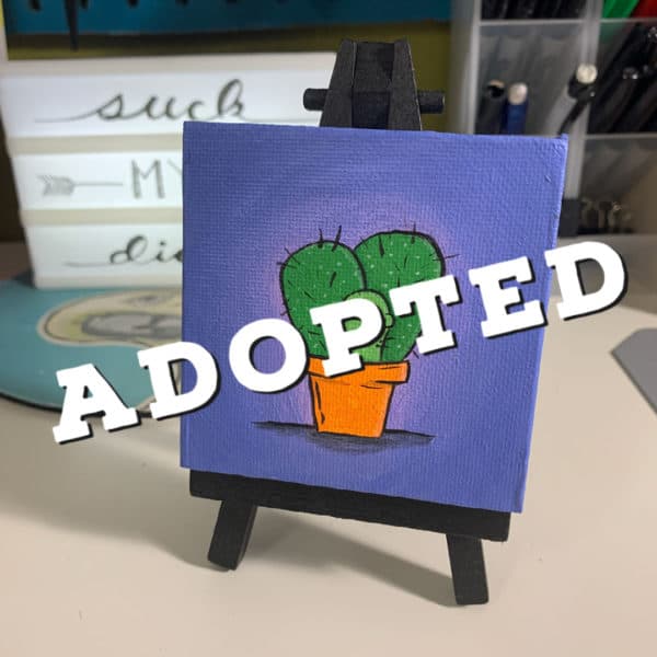 Prick Painting - Corn Cob