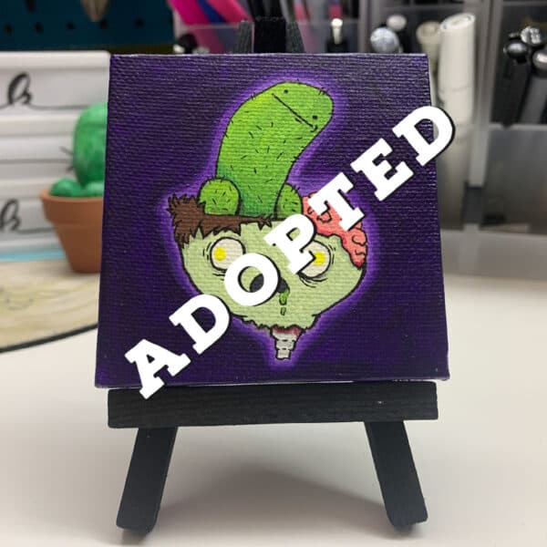 Prick Painting - Skippy Buttpuft