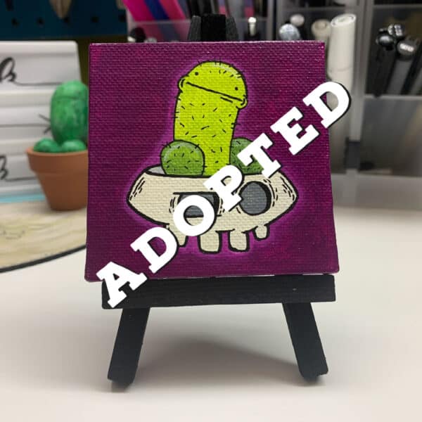 Prick Painting - Ornery