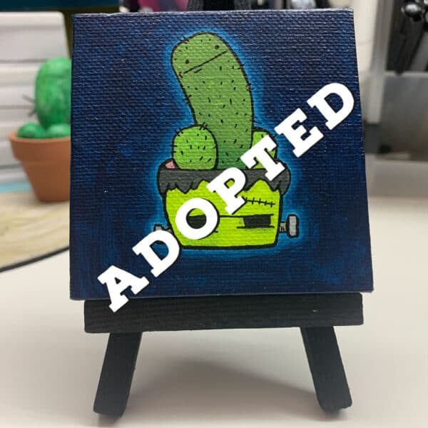 Prick Painting - Zim Wild