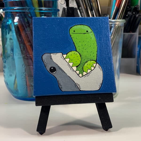 Prick Painting - Gum-High