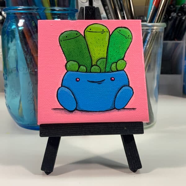 Prick Painting - Lump, Snort, & Charles AKA Pumpbunt