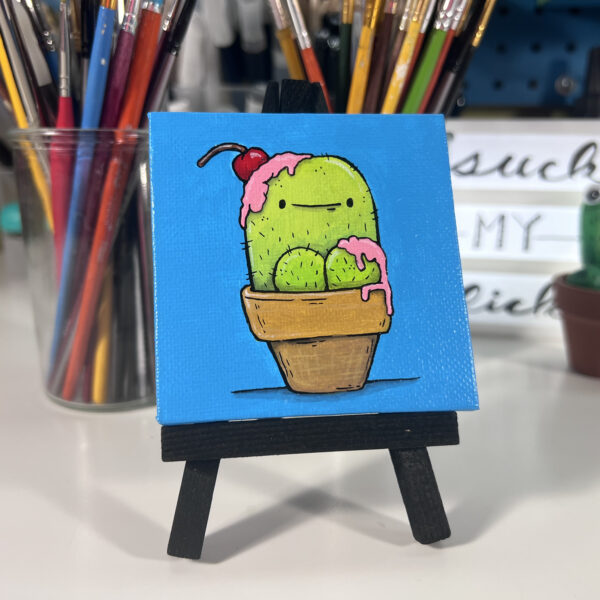 Prick Painting - Quincy Razzmatazz