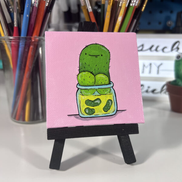Prick Painting - Barnaby