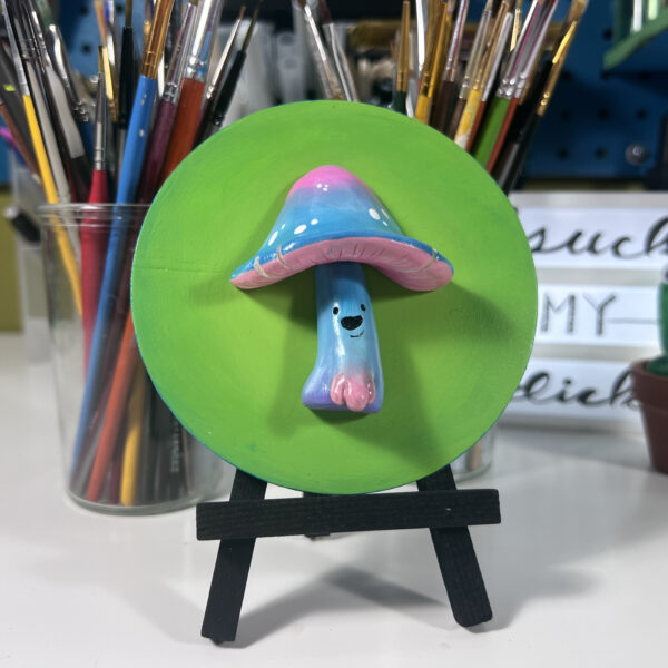Shroomie Wall Art | Pink-n-Blue