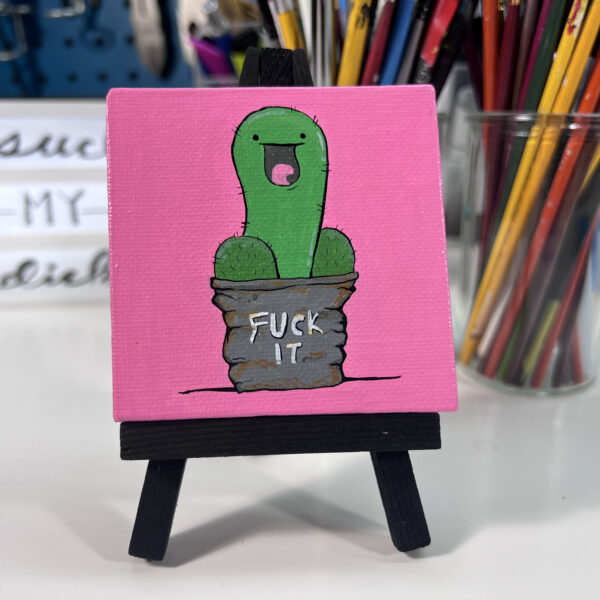 Prick Painting - Kevin Wallbanger