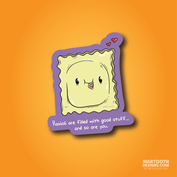 Ravioli (Sticker or Magnet)