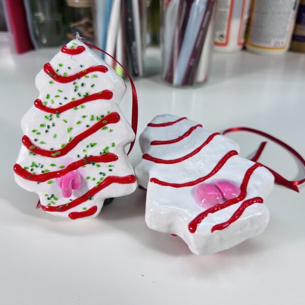Christmas Tree Cake Ornament