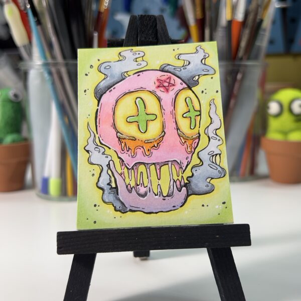 Monica the Skull | Mini Doodles
