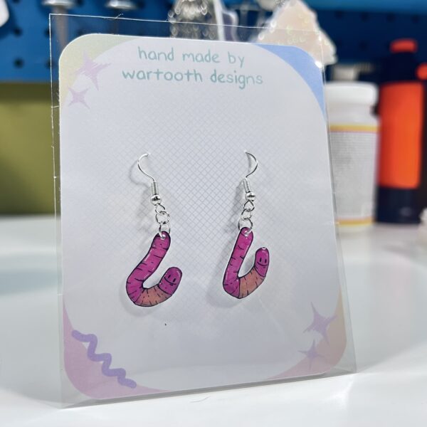 Worm Earrings