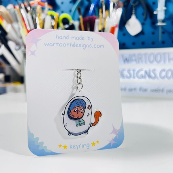 Mr. Turnip Keyring
