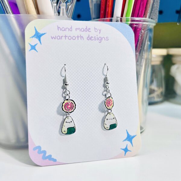 Rice Ball Earrings