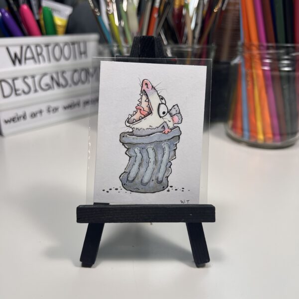 Trash Possum | Mini Doodles